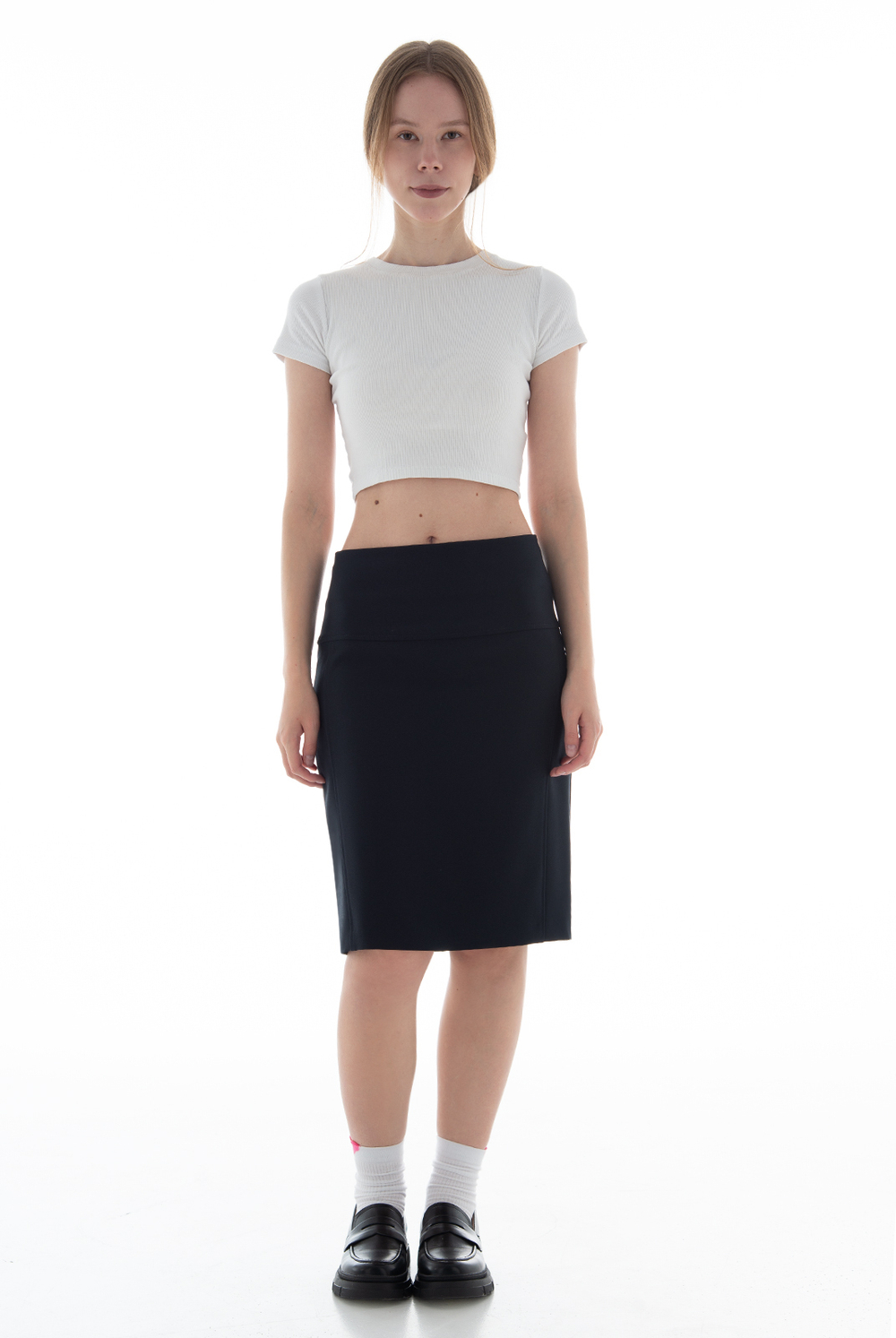 Юбка женская 1042оа-55, Тёмно тёмно син #70ТТСи011042оа-55