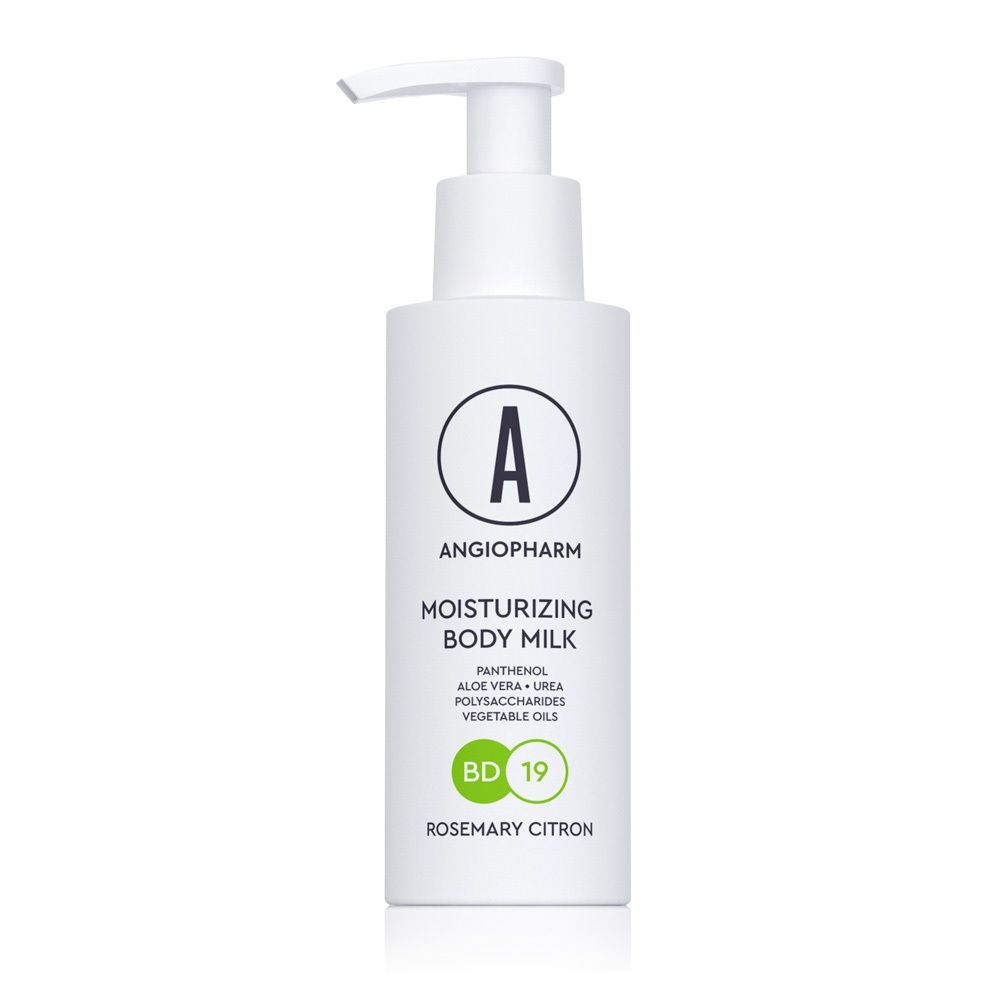 ANGIOPHARM Увлажняющее молочко для тела с ароматом Розмарина Цитрон