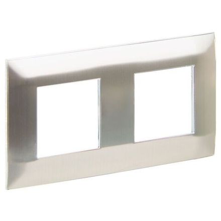 Рамка 2-м SKANDY SK-F32N металл никель IEK SK-M22-M-K50