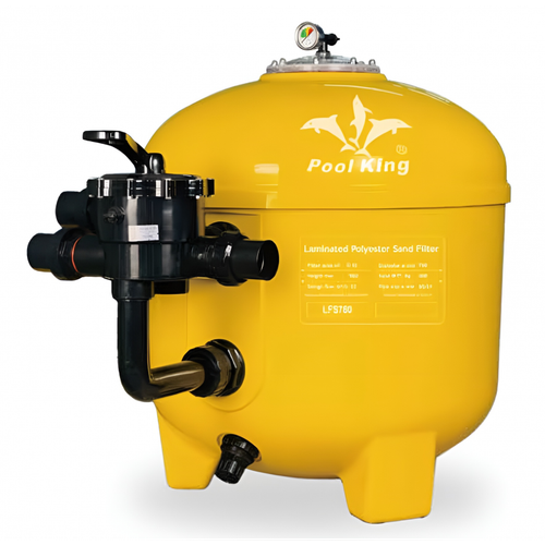 Фильтр песочный ламинированный Д. 1050мм, 43м³/час, бок. подкл. 2" без вентиля
