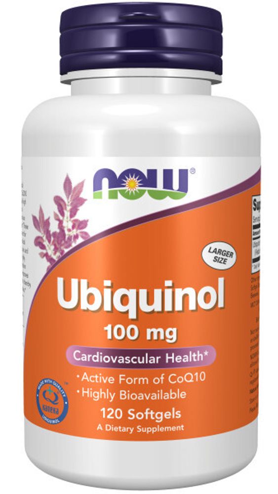 Ubiquinol 100 mg 120 softgels