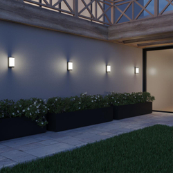 359300 STREET NT24 776 черный Светильник ландшафтный настенный IP65 LED 6W 4000K 180-265V OPAL