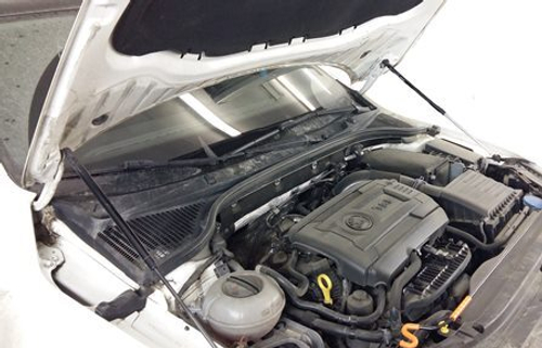 Упор (амортизатор) капота для Skoda Oсtavia 3 / А7 / FL (2013-2021) Autoinnovation.11-03