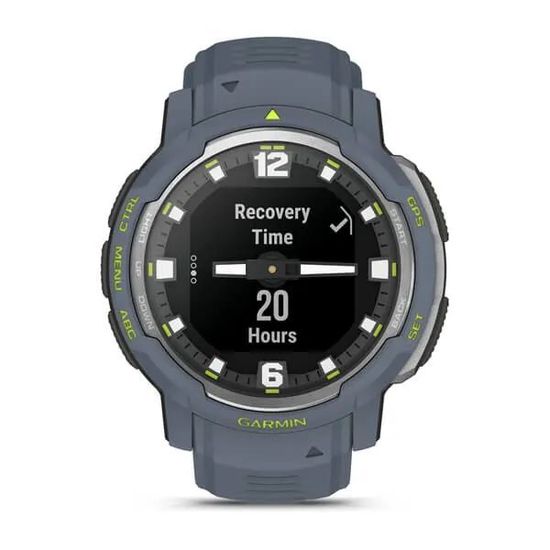 Умные часы Garmin Instinct Crossover - Standard Edition, синий гранит