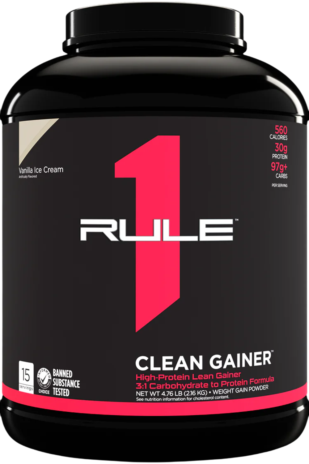 Rule One Clean Gainer 2.16 kg Vanilla Ice Cream , Гейнер