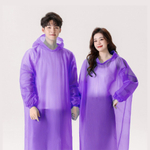 Дождевик 76*115см, фиолетовый, EVA