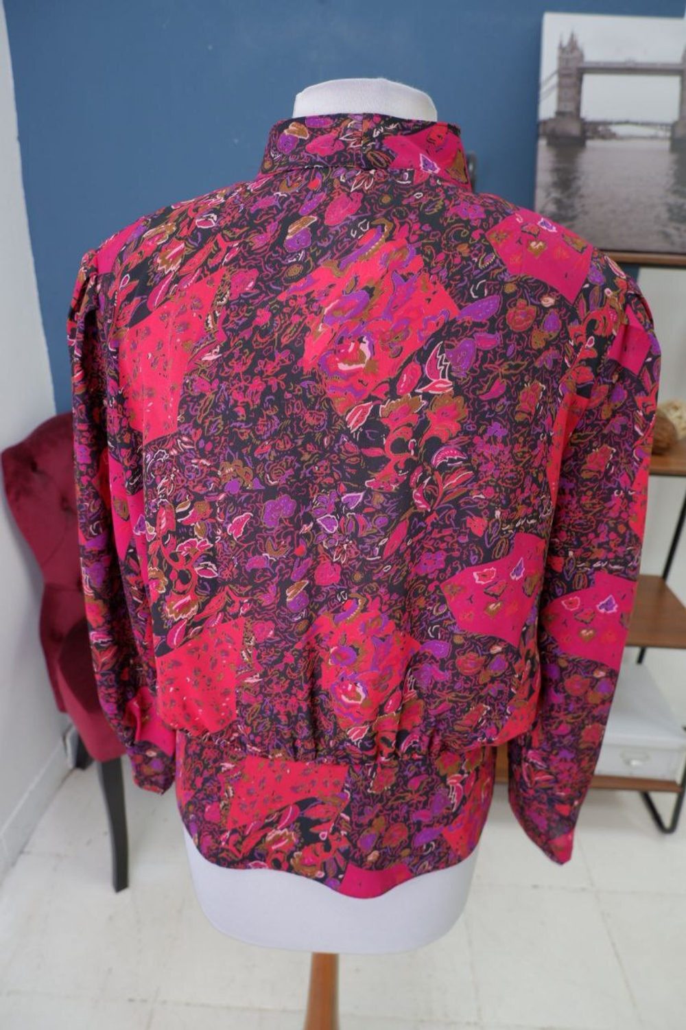 Блузка ляпистая 50 размер