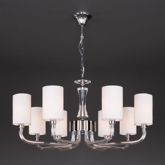 Подвесная люстра Eurosvet Catania 60120/8 хром Smart