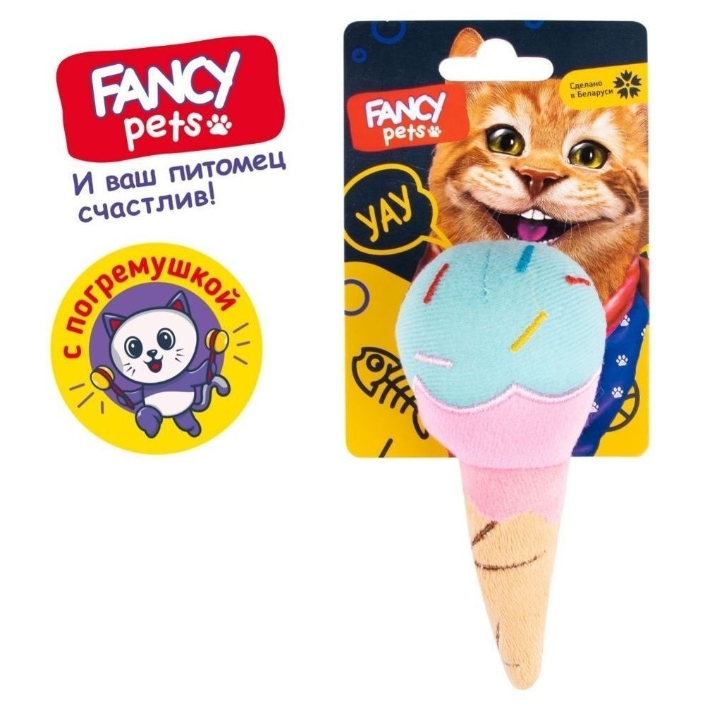 Игрушка для кошек&quot;Мороженое&quot;, 12,5 см FANCY PETS