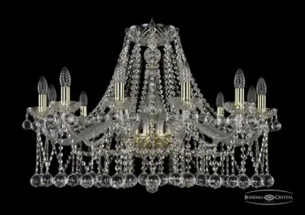 Подвесная люстра Bohemia Ivele 1413/12/300/G/Balls