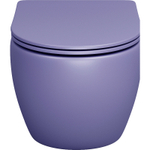 Унитаз Grossman Color GR-4455LIMS подвесной Фиолетовый матовый с сиденьем Микролифт