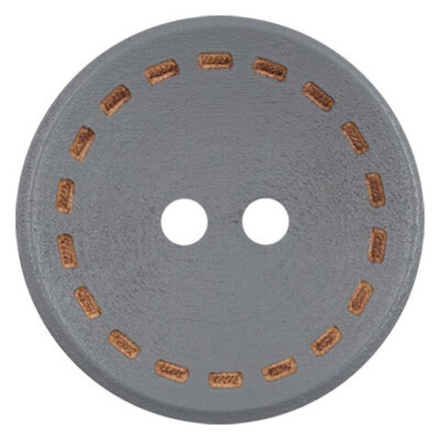 ТУБ.33 Пуговица "BLITZ" пластик, 25 мм, цв.319 серый