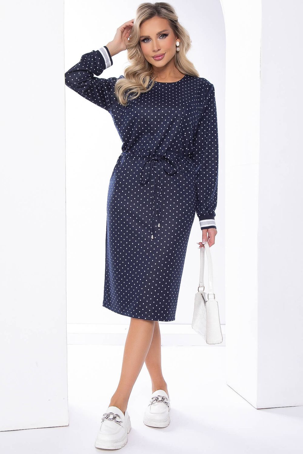 Платье "Верона" (темно-синее) П8158 LT Collection