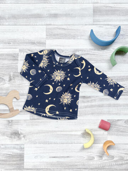 Футболка с длинным рукавом Mjölk Солнце и Луна