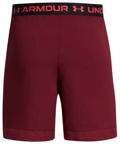 Мужские теннисные шорты Under Armour Men's UA Vanish Woven 6" Shorts - cardinal/red solstice