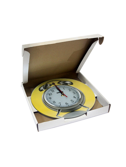 Настенные часы SouvenirClock прикол "Будильник", 28 см, Декор для дома, подарок