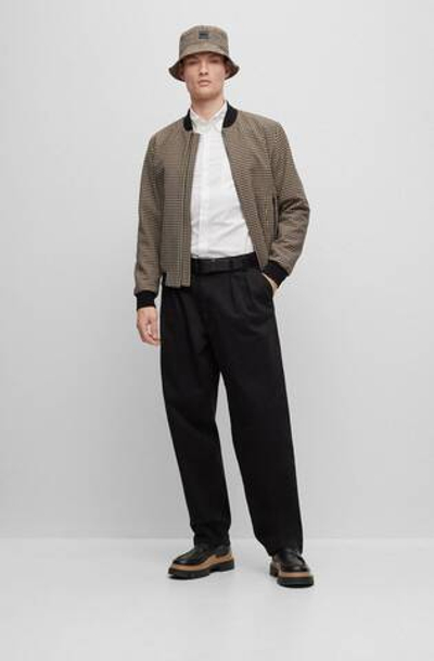 Рубашка S-ROAN-BD-1P-C1-233 BOSS BLACK - белый(50497391)