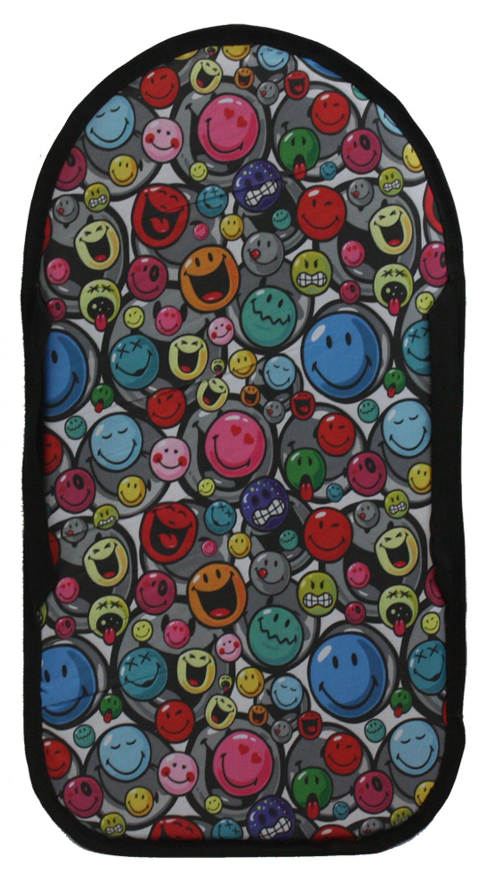 Ледянка Hubster Смайл серый, овальная 45x85см