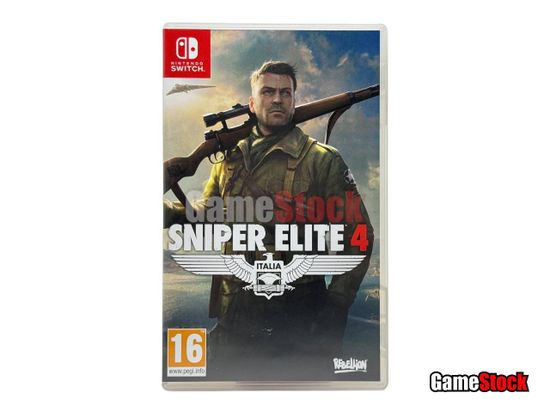 Sniper Elite 4 (Nintendo Switch, Русские субтитры, Б/У)
