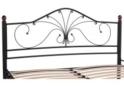 Двуспальная кровать Мэри 2 160х200 черная