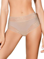 Трусики-слип со средней линией талии Soft lace (Размер: XL) (Цвет: черный)