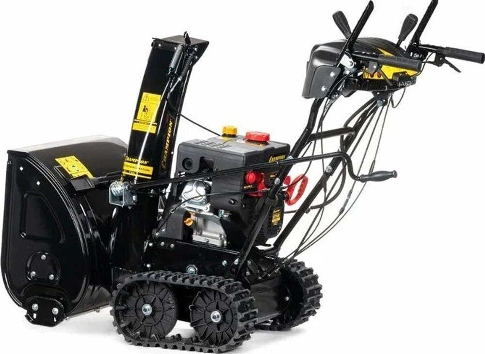 Снегоуборщик гусеничный бензиновый CHAMPION STT761E