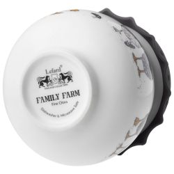 БАНКА LEFARD "FAMILY FARM" С СИЛИКОНОВОЙ КРЫШКОЙ 9*9*7,5 CM 300 МЛ