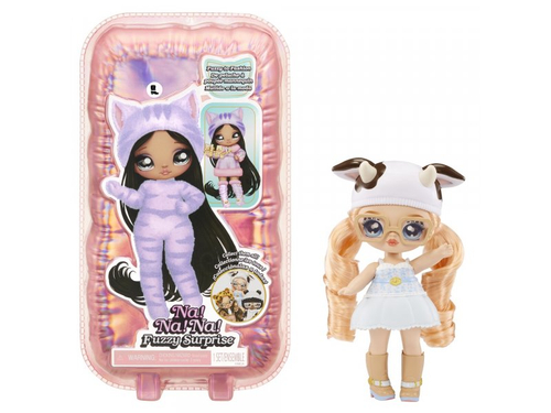 Na! Na! Na! Surprise На!На!На! Сюрприз Кукла Коровка Пушис. кол с акс.