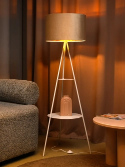 Современный торшер напольный со столиком