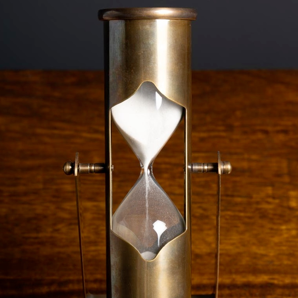 Песочные часы с компасом 21 см 36096