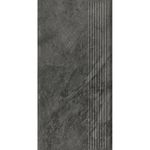 Paradyz Ardis Dark - Ступень простая структурная с насечками 300x600