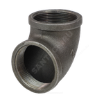 Угольник проходной чугун Ду 20 (3/4") ВР/ВР Fittex PLUS