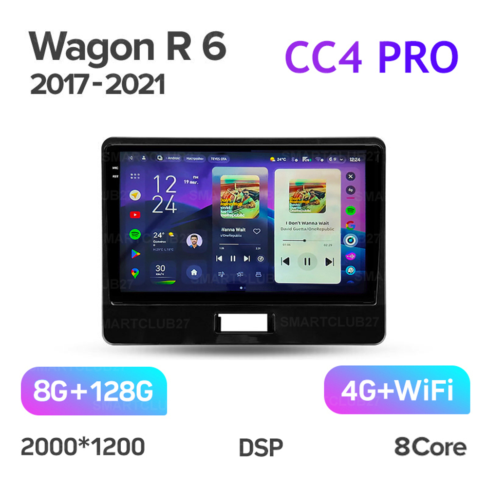 Teyes CC4 Pro 9" для Suzuki Wagon R 6 2017-2021