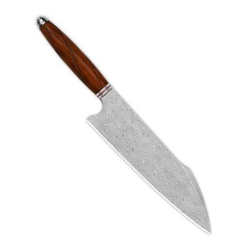 Нож QSP QS-KK-001B Harpoon Chef с клинком из стали Damascus, рукоять дерево