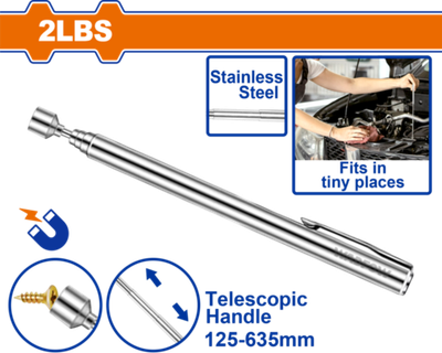 Телескопический магнитный захват 125-635 мм (20/200) WADFOW WME1602