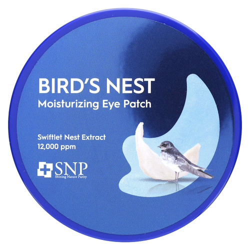 SNP, Увлажняющие патчи для глаз Bird's Nest, 60 патчей по 1,25 г (0,04 унции)