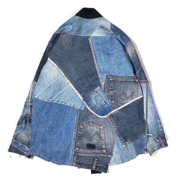 Куртка Upcycled Кимоно Patchwork - фото 2