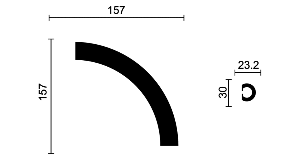 Угловой элемент C4-DD634