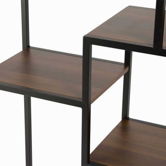 Стеллаж Evan цвет орех/коричневый