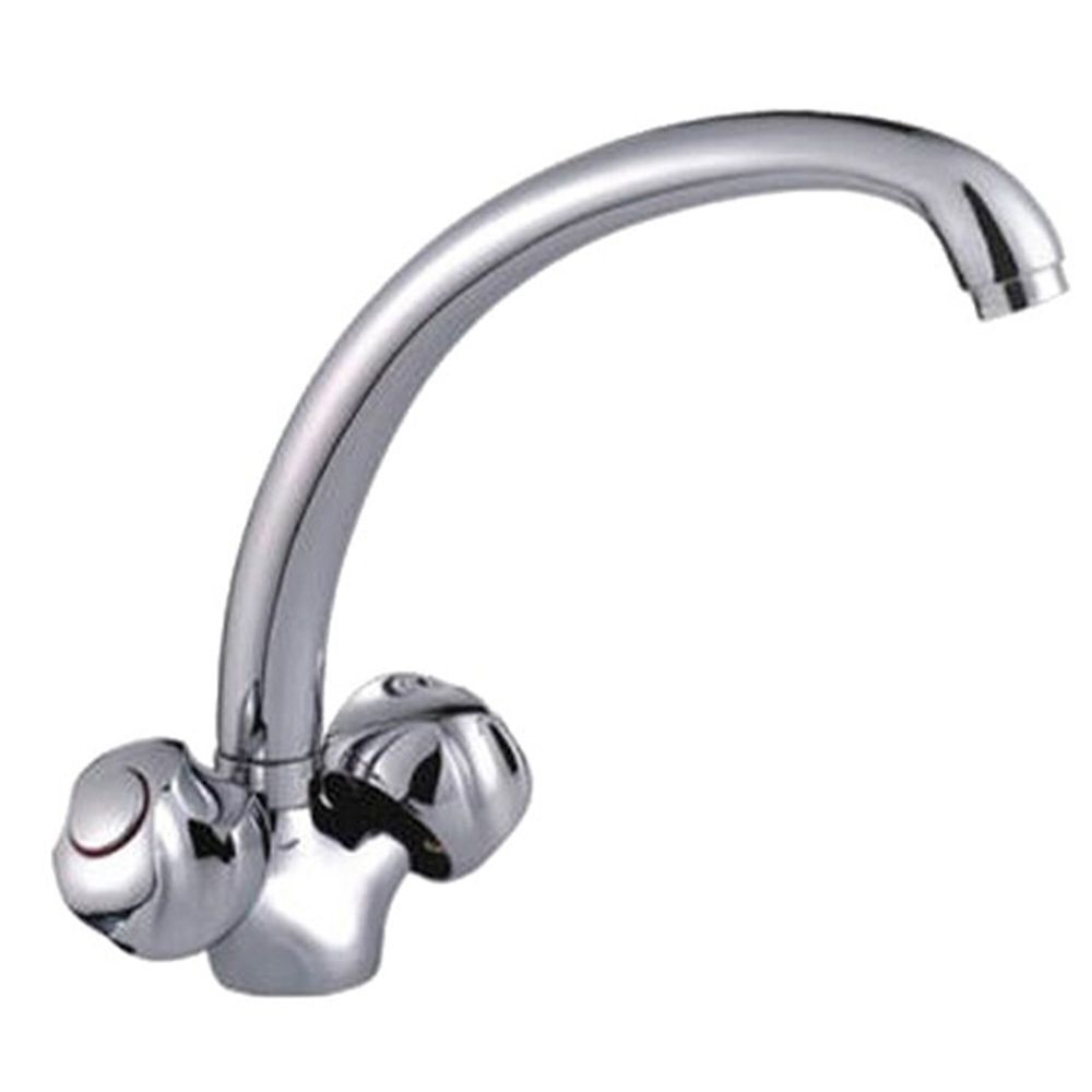 Смеситель для кухни, Frap, с кран-буксой, хром, F4226-1