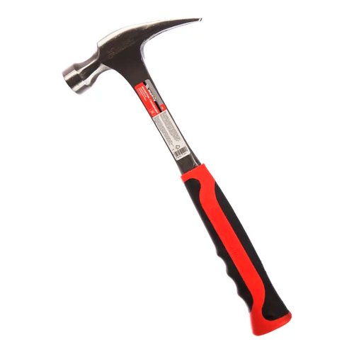 Молоток-гвоздодер, 570 г, цельнометаллический, двухкомпонентная рукоятка// Matrix