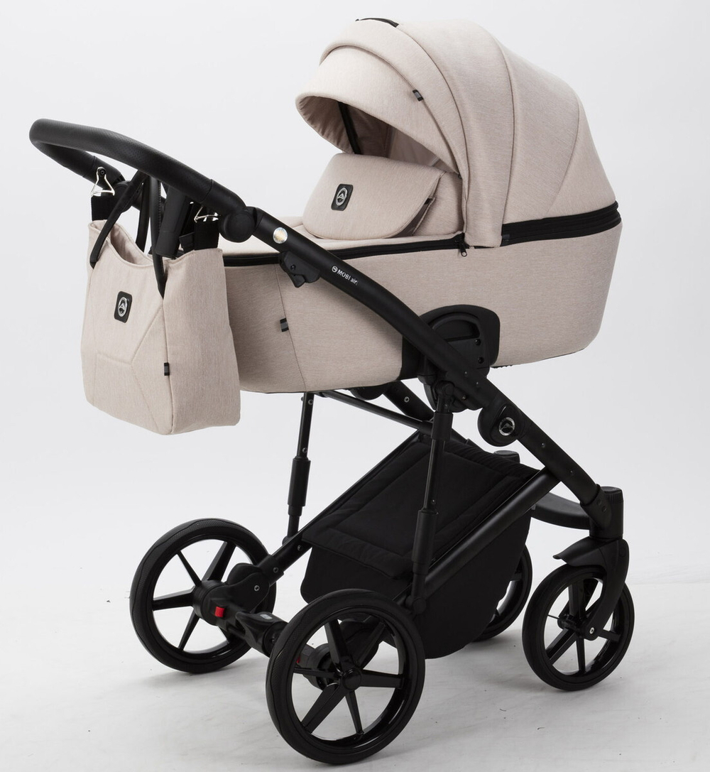 Детская коляска Adamex Mobi 3 в 1 M-TK20 Светло-бежевый