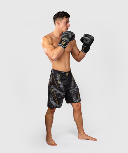 Шорты ММА Venum Matupa Black/Grey/Gold