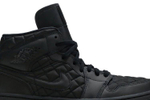 Кроссовки Jordan Air Jordan 1 Mid Se "Black Quilted" (Женская размерная сетка)