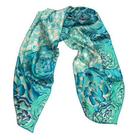 Платок ROSALIA BLEU Petrusse 90x90 Голубой