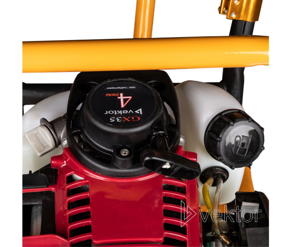 Привод к виброрейке Vektor VSG-2.5N бензиновый - [1 кВт / Vektor GX35]