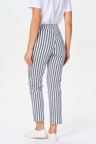 Брюки женские прямые с карманами, из хлопкового футера Лори B0205-S50