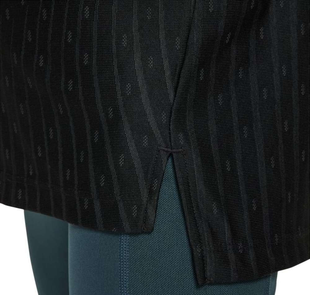 Футболка для мальчика теннисная Nike Kids Dri-Fit Adventage Multi Tech Top - black/dark smoke grey/black