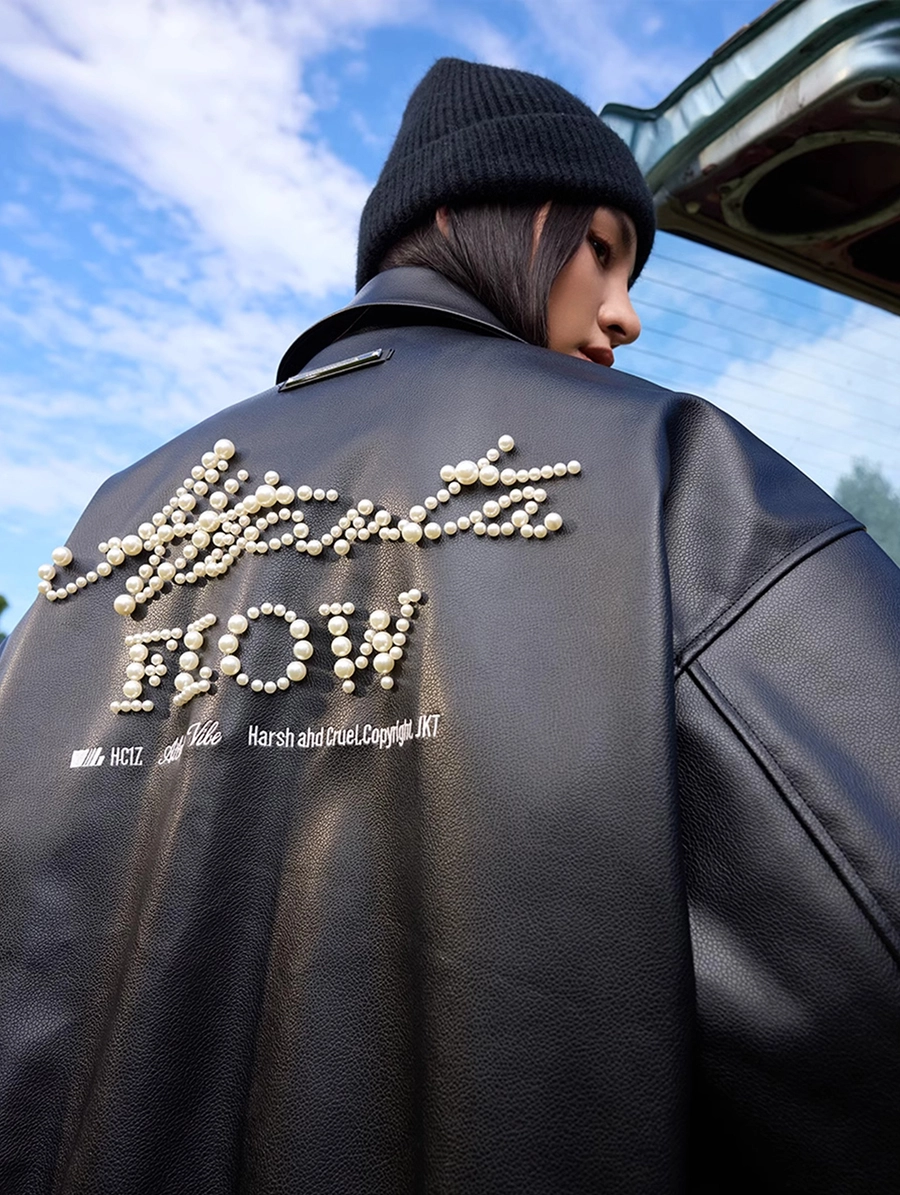 Кожаная куртка HARSHandCRUEL "Atlanta Flow" Leather Jacket