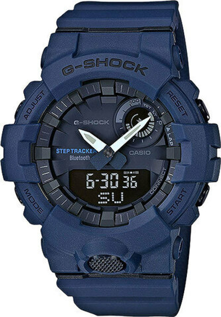 Японские спортивные наручные часы Casio G-SHOCK GBA-800-2A с хронографом